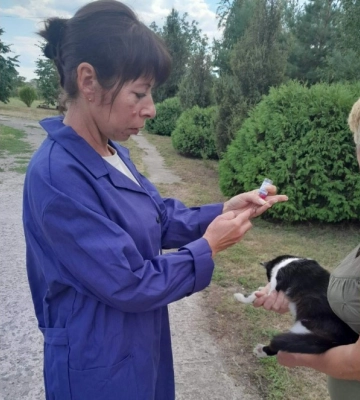 На Одещині проводять безкоштовну вакцинацію домашніх тварин від сказу