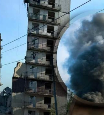Окупанти вдарили КАБом по багатоповерхівці та супермаркету у Мирнограді Донецької області