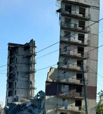 Внаслідок терористичного удару по Мирнограду є жертви