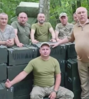 Від громад Луганщини військовим ЗСУ передали засоби РЕБ та зарядні станції - ОВА