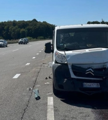 На Житомирщині у ДТП постраждали п’ятеро співробітників футбольного клубу «Ужгород»