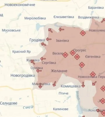 Наступ на Покровськ: армія РФ захопила Миколаївку в Донецькій області - Deep State