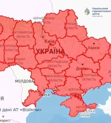 Через спеку пожежна небезпека на Полтавщині буде кілька днів