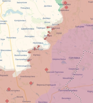 Російська армія окупувала Нью-Йорк на Донеччині — військові