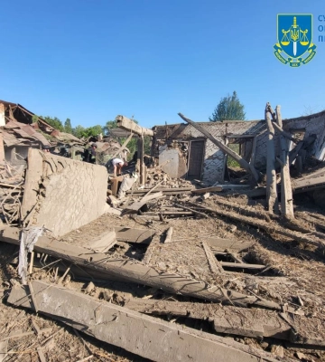 Окупанти скинули КАБ на Білопілля: один загиблий і один поранений