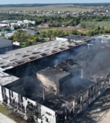В Тернополе ликвидировали большой пожар