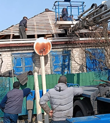 У Лиманській громаді російськими обстрілами вже пошкоджені та зруйновані до 90% будівель