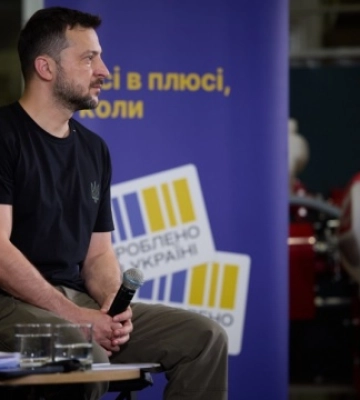 Зеленський у Кропивницькому зустрівся з представниками бізнесу: обговорили розвиток і можливості для виробників