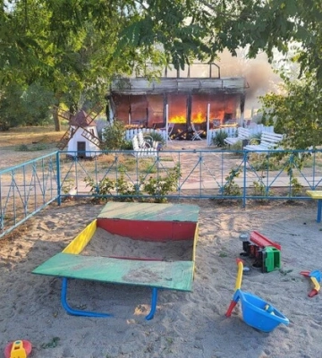 Удар по дитячому кафе на Запоріжжі: загинув 15-річний хлопець
