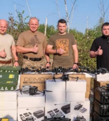 Львівщина передала десантникам обладнання на 10 мільйонів гривень