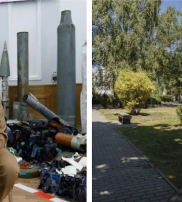 У Дніпрі з'явилися два нових сквери, які названі на честь Героя України Назара Боровицького та дипломата і правника Євгенія Єніна