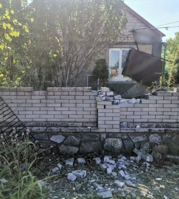 Оккупанты 333 раза обстреляли 10 населенных пунктов Запорожской области