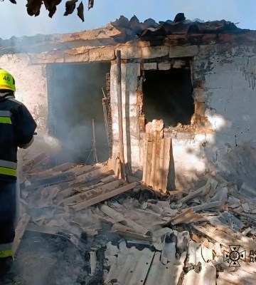 На Дніпропетровщині чоловік живцем згорів у власному будинку