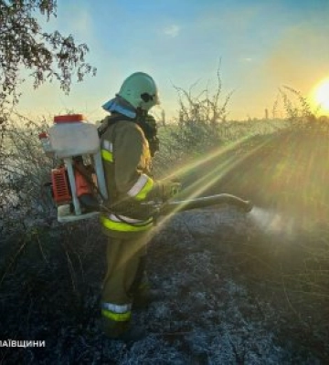 42 пожежі різного характеру минулої доби ліквідували пожежно-рятувальні підрозділи Миколаївщини