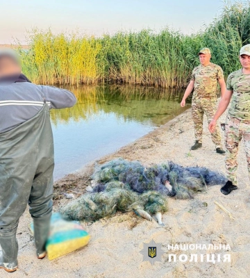 На Одещині впіймали браконьєра, який вирішив «наловити для себе рибки»