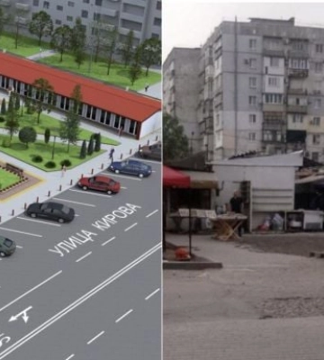 Ни сквера, ни теплотрассы: в Мелитополе оккупационная власть уже год "благоустраивает" Кировский рынок (фото, видео)