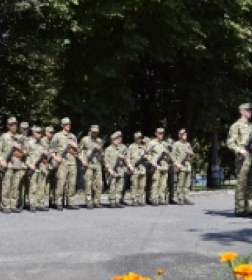 На Волині новобранці-прикордонники склали військову присягу