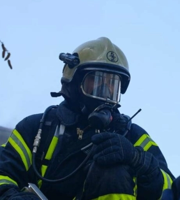 На Одещині під час пожежі постраждав чоловік