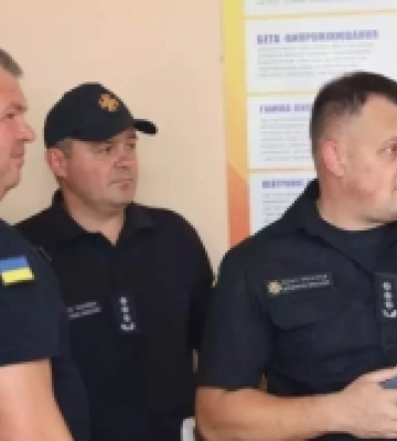 На Кіровоградщині з робочим візитом побував Голова ДСНС України