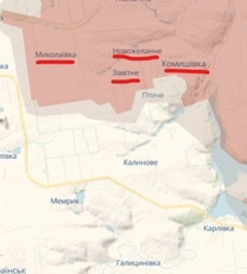 Російська армія захопила три населених пункти під Покровськом у Донецькій області - DeepState