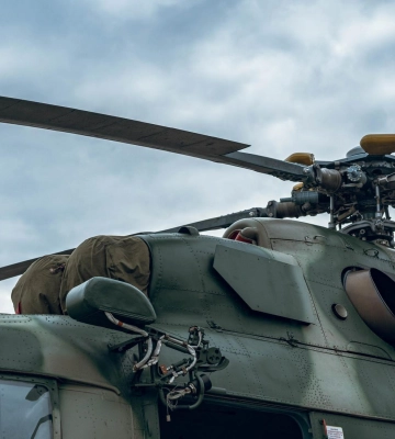 На Полтавщині розслідують обставини падіння військового гелікоптера