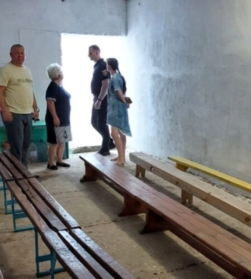 У Білгород-Дністровському районі встановили перше мобільне укриття