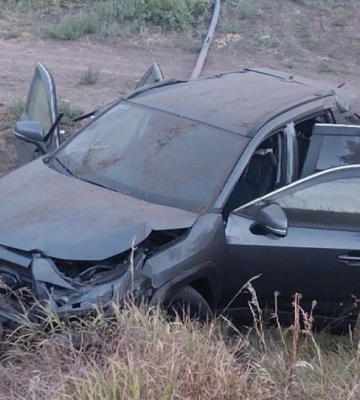 Неподалік Кропивницького водійка Toyota вилетіла в кювет 