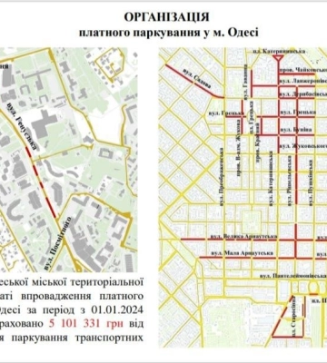 В Одесі планують збільшити кількість платних парковок