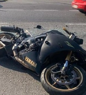 Мотоцикліст влетів у авто: в Рожищі в аварії постраждав 25-річний чоловік (відео)