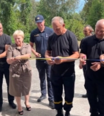 У селі на Волині відкрили підрозділ місцевої пожежної охорони