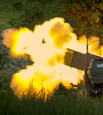 Касетний HIMARS уразив полігон росіян на Запорізькому напрямку (ФОТО)
