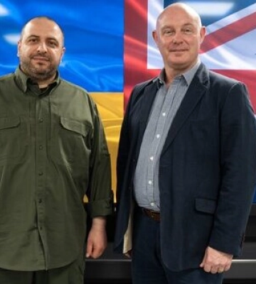 Умєров у Києві зустрівся з заступником начштабу оборони Британії Смітом: обговорили оборонні потреби України