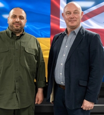 Умєров у Києві зустрівся з заступником начштабу оборони Британії Смітом: обговорили оборонні потреби України