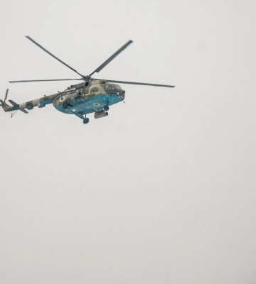 В Полтавській області під час бойового завдання розбився екіпаж вертольота Мі-8