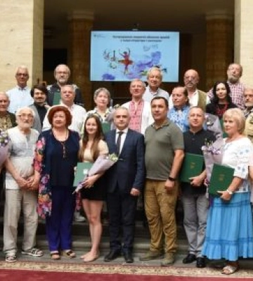 В Ужгороді відзначили закарпатських діячів літератури та мистецтва