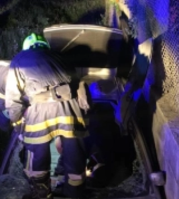 У Рахові сталася ДТП: водійка з дитиною потрапила в кювет