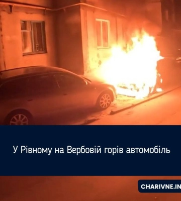 Вночі у Рівному горіли Tesla, Volkswagen та Audi