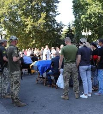 Полтавська громада провела в останню дорогу загиблих Героїв