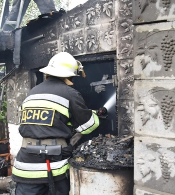 У Кропивницькому горів гараж