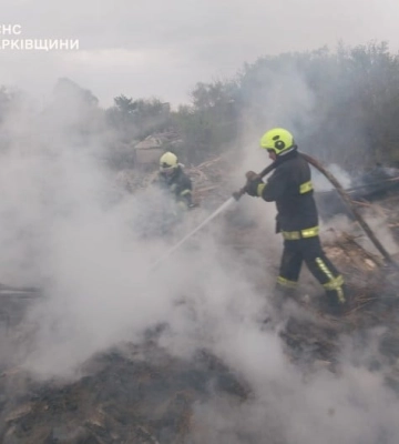 На Харківщині деблокували тіла двох загиблих після удару російської авіабомби
