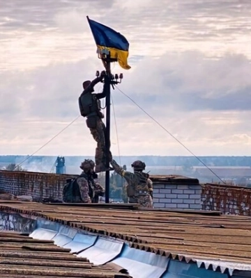 Карта боевых действий в Украине 23 августа