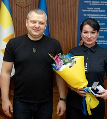 Дніпропетровські рятівники отримали відзнаки
