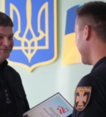 Волинські рятувальники отримали нагороди у переддень Дня Незалежності: фото