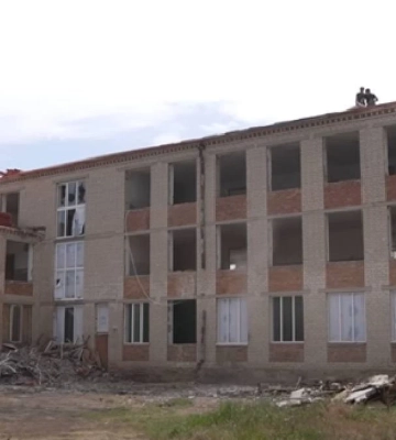 У Високопіллі на Херсонщині будуватимуть укриття в школі: її реконструкцію попередньо вже замовляли із захисною спорудою