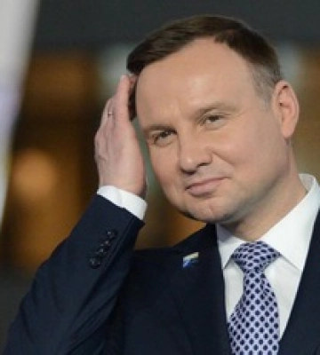 Дуда прибыл в Киев в День независимости Украины