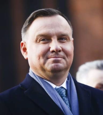 Впервые за год. Президент Польши Дуда прибыл в Киев с неанонсированным визитом