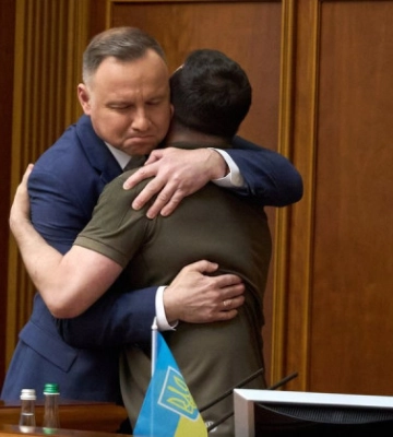 Анджей Дуда прибув до Києва на День Незалежності України
