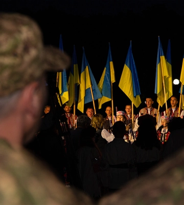 День незалежності закарпатські гвардійці відзначили «Молитвою за Україну»