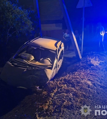 На Берегівщині унаслідок ДТП загинув чоловік