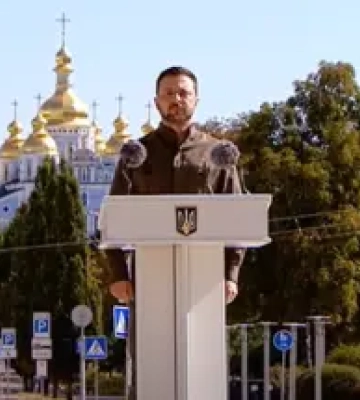 Прем&#039;єр Литви виступила українською мовою в Києві на святкуванні Дня Незалежності